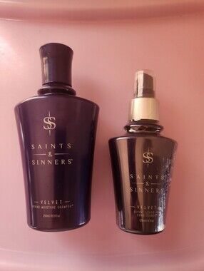 SAINTS & SINNERS Velvet Divine Moisture Shampoo & Leave-In Conditioner Duo - NWT